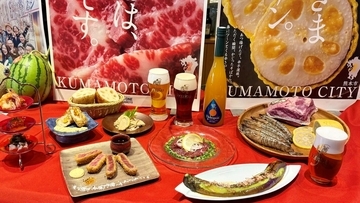 YEBISU BARの熊本フェアで復興支援！絶品あか牛やご当地グルメ“ちくわサラダ”とビールの極上マリアージュとは？(9/1スタート)