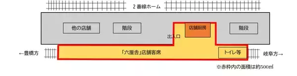 「つけめん『六厘舎』がJR名古屋駅1番線に期間限定オープン！名店の極太麺と超濃厚スープを名駅スタイルで味わって」の画像