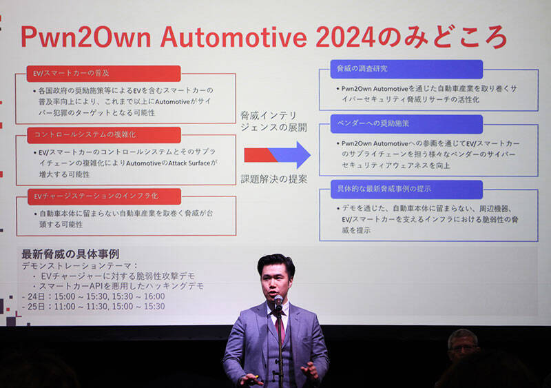 トレンドマイクロ VicOne 自動車ハッキング対策コンテスト「Pwn2Own Automotive」1/24～1/26 東京ビックサイトで初開催、現実に襲来するサイバー攻撃への適応スキルと最新情報をここで共有