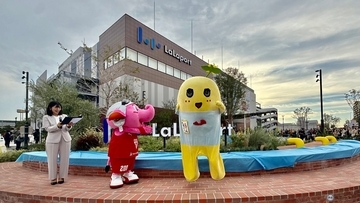 ふなっしーも大興奮!「ららぽーとTOKYO-BAY北館」建て替え1期10/31開業! 南船橋の変化や日本一のフードコートなど開業前の様子を公開