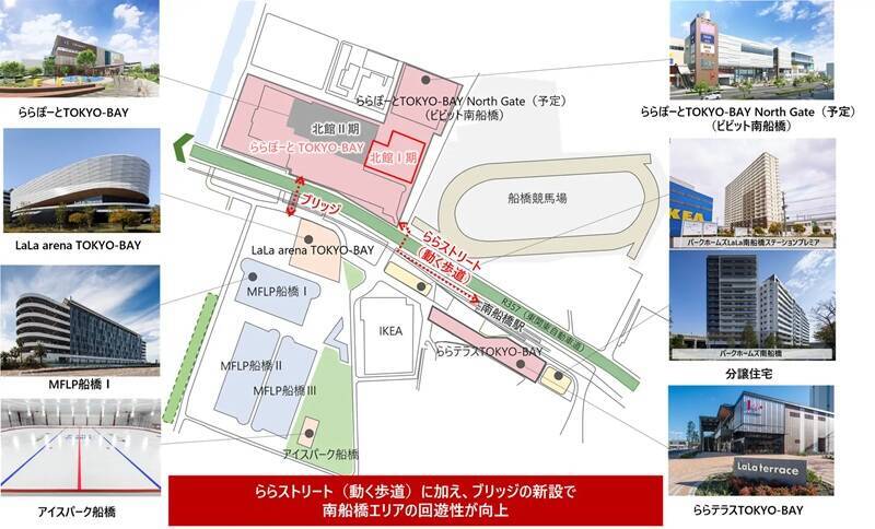 ふなっしーも大興奮！「ららぽーとTOKYO-BAY北館」建て替え1期10/31開業！ 南船橋の変化や日本一のフードコートなど開業前の様子を公開