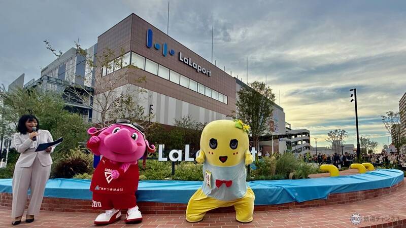 ふなっしーも大興奮！「ららぽーとTOKYO-BAY北館」建て替え1期10/31開業！ 南船橋の変化や日本一のフードコートなど開業前の様子を公開