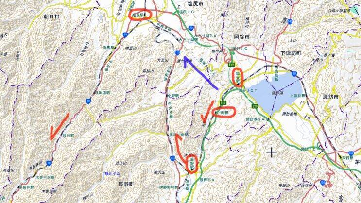 現在は閑散路線の駅になっています【木造駅舎カタログ】中央本線08/235　川岸駅