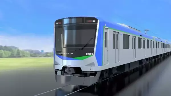 「東武野田線の新型車両「80000系」概要発表　全編成に子供部屋イメージした『たのしーと』設定　2025年から運行開始」の画像