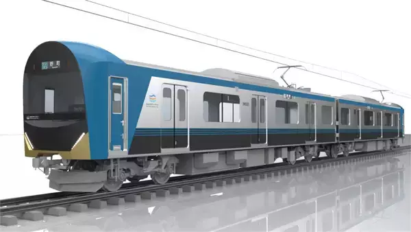 「北陸鉄道「1M系」2027年度導入へ 「空に始まり、海へ続く」 白山比咩神社をモチーフにした神秘的なデザイン」の画像