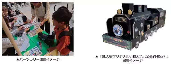 「SL大樹にサンタが登場！？クリスマス限定イベントや幻想的なイルミネーションで日光の冬がアツい！」の画像