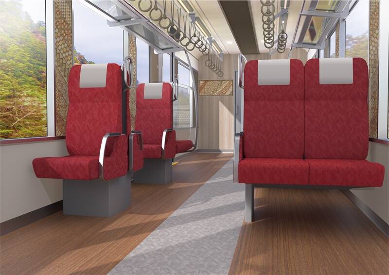 箱根登山電車、14年ぶりの新型車両「4000形」2028年導入へ　引退する100形の後継、初の「流面形」デザイン