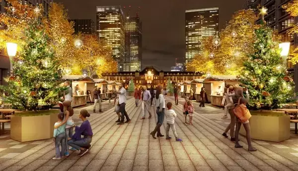 「首都圏【クリスマスマーケット10選】神宮外苑･横浜･丸の内･･！装飾やグルメを楽しむ人気イベント 開催期間･アクセス等まとめ(2025年版)」の画像