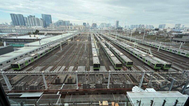 【3/28開業】ホテルメトロポリタン 大井町トラックスに潜入！ 圧巻の車両基地ビューと食堂車風レストラン、地上100メートルのバーもレポート