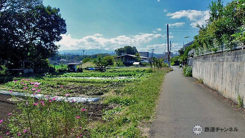 牧歌的な風景の中を散歩【駅ぶら】06京王電鉄224　高尾線14