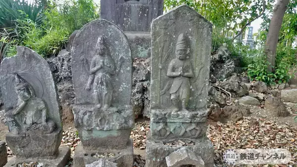 「つくばエクスプレス【駅ぶら】044　南流山駅　その5　東福寺　境内　庚申塔」の画像