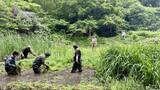 「【京急の社有林に潜入】三浦半島「みうらの森林（もり）」でゴンチャが茶畑づくり!? 駅ベンチやアオリイカの産卵床へ繋がる、鉄道会社の知られざる環境保全活動」の画像1