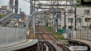 前面展望　芦花公園駅から千歳烏山駅【駅ぶら】06京王電鉄　京王線060