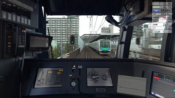 JR東日本トレインシミュレーターついに西武池袋線が登場！40000系で行く池袋〜飯能間43.7kmのリアルな運転体験 4/28世界配信
