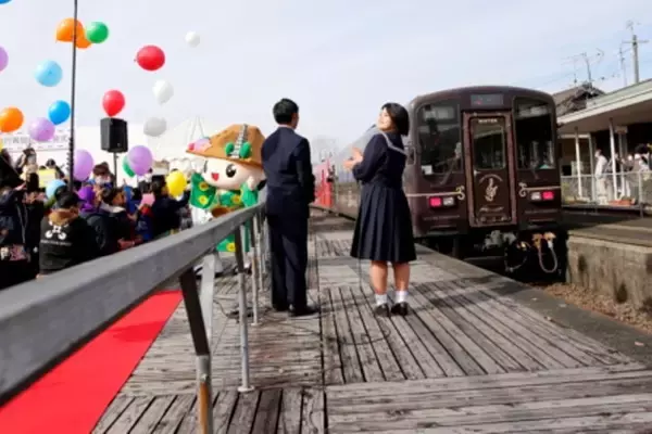 「６年ぶりに全線復旧　くま鉄が９月20日に運転再開（熊本県人吉市）」の画像