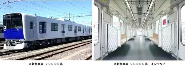 「東武鉄道、東上線新型「90000系」今夏デビューへ、亀戸･大師線「1000系」自動運転対応車の製作、大高架化など2026年度は655億円を投資」の画像