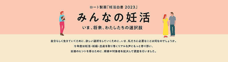 ロート製薬＿卵子と精子の妊活アニメ「めげない！卵子ちゃん！」4部作を公開、いつか子どもが欲しいすべての人へ＿妊活白書2023 調査結果も公開