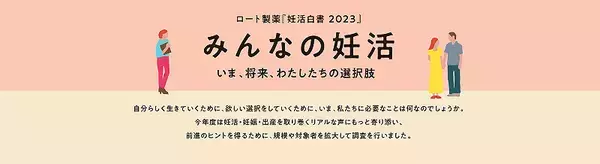 「ロート製薬＿卵子と精子の妊活アニメ「めげない！卵子ちゃん！」4部作を公開、いつか子どもが欲しいすべての人へ＿妊活白書2023 調査結果も公開」の画像