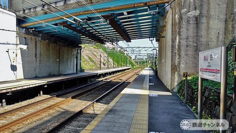「山田駅」に降りました【駅ぶら】06京王電鉄220　高尾線10