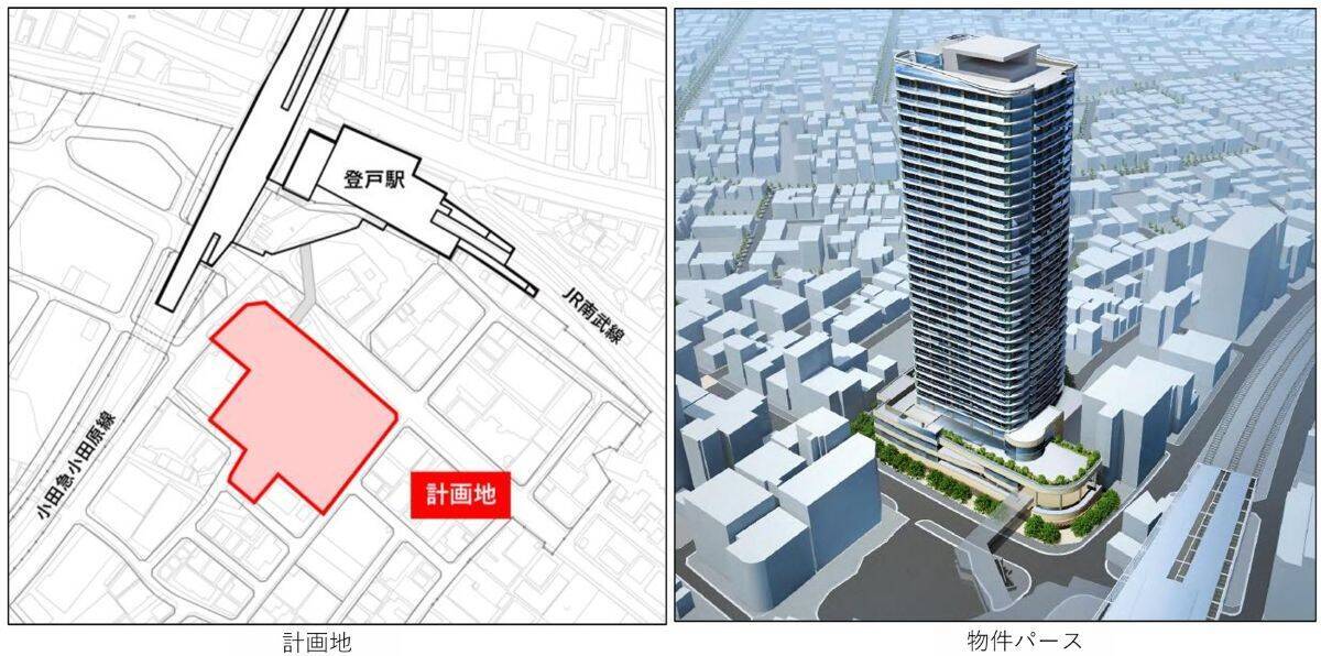 【登戸駅前 再開発】高さ140m38階建てタワマン＆商業施設が誕生へ！ 完成はいつ頃？ 駅直結「ビーンズ登戸」は2026年春開業（川崎市）