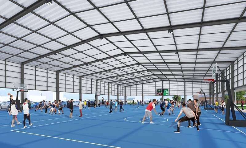 宇都宮ライトラインの駅前に 国内最大級の屋根付きスケートパークや産直グルメ集結！「アークタウン宇都宮」がLRT平石停留場直結で3月誕生