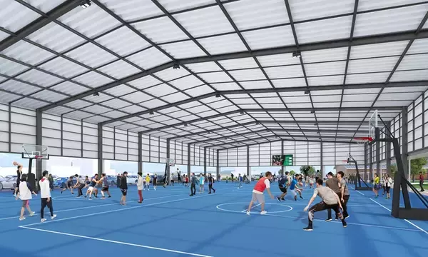 「宇都宮ライトラインの駅前に 国内最大級の屋根付きスケートパークや産直グルメ集結！「アークタウン宇都宮」がLRT平石停留場直結で3月誕生」の画像