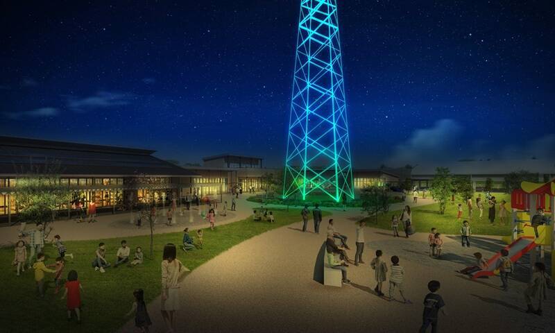 宇都宮ライトラインの駅前に 国内最大級の屋根付きスケートパークや産直グルメ集結！「アークタウン宇都宮」がLRT平石停留場直結で3月誕生