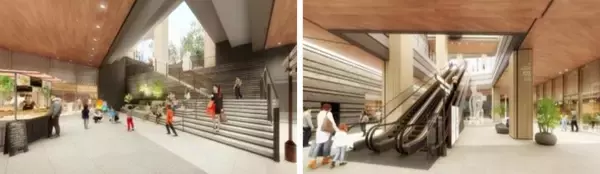 「天神ビッグバンで地下がもっと便利に！地下鉄駅直結･南北貫通通路ありの新ビル建設開始、屋上には玄界灘を望むテラスも（福岡）」の画像