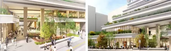 「天神ビッグバンで地下がもっと便利に！地下鉄駅直結･南北貫通通路ありの新ビル建設開始、屋上には玄界灘を望むテラスも（福岡）」の画像