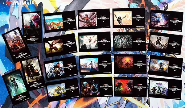 「9/1～9/10 ＠渋谷 マジック：ザ・ギャザリング 30th ANNIVERSARY CELEBRATION TOKYO で 5000枚以上のカードを展示！ 天野喜孝＆原哲夫の超貴重カードアートや秘蔵資料なども世界初公開！」の画像