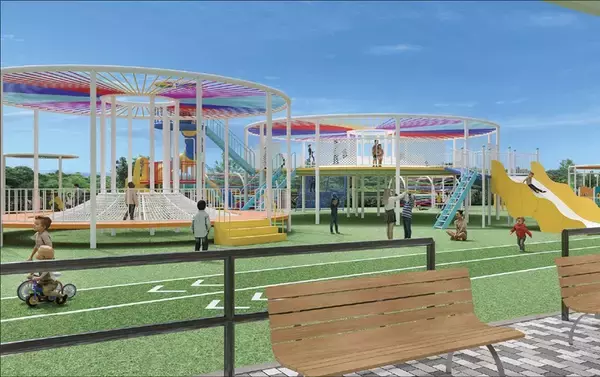 「福岡最大級･新規28店含む69店を刷新！【イオンモール福岡･10/24～リニューアル】屋外スライダーも誕生！日本初業態店や九州初出店も」の画像