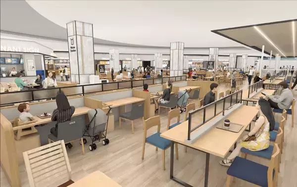 「福岡最大級･新規28店含む69店を刷新！【イオンモール福岡･10/24～リニューアル】屋外スライダーも誕生！日本初業態店や九州初出店も」の画像