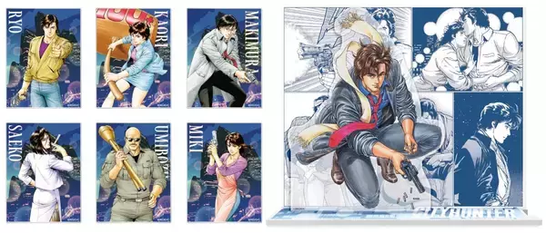 「“シティーハンター”大原画展を上野の森美術館で開催！ JR東日本では 上野駅で冴羽獠大型ムービー上映 や限定モバイルSuicaも登場」の画像