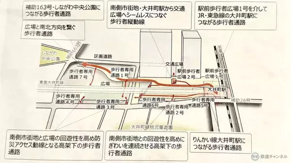「品川の隣駅･大井町駅前が大変身！【工事進捗状況レポート】26年3月開業「OIMACHI TRACKS」、再開発の全貌解説（東京都品川区）」の画像