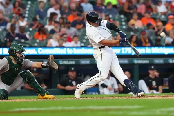 MLB初打席初アーチで歴史に名を刻む　タイガース26歳捕手が感極まり涙「家族とベネズエラのために待ち続けてきた」