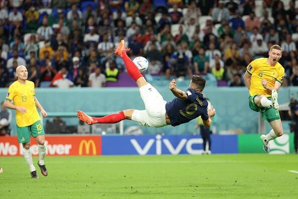 ［W杯マッチ05］わずか5分間で逆転に成功。オーストラリアの希望絶つ　ジャイキリ起こさせないフランスが“ベンゼマ不在”でも大量得点で連覇に前進