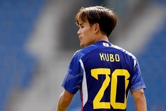 英メディアが選ぶサラーの代役候補に久保建英の名前も？　ムバッペやサカらと共に注目の5人に名を連ねる