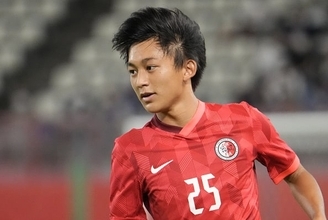 日本戦で香港代表デビューを遂げたMFは　大阪出身で日本とのハーフでもある17歳