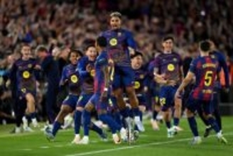 バルセロナの選手たちはリーグ制覇を派手に祝いすぎ？　元レアルのスナイデルが批判「このクラブは10年以上CLで優勝していない」