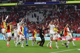 ［W杯マッチ42］この結末を誰が予想した？　完勝のモロッコ、グループFの2強抑えて首位で“36年ぶり”W杯決勝T進出