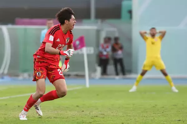 「GKが覚えておくべき教訓は……」　日本対ヨルダンのPK戦で生まれた珍プレイに英紙が注目。U23日本代表はアジアカップ準決勝進出