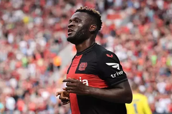 「ナイジェリアから襲来した“193cm”の大型FW　X・アロンソ率いるレヴァークーゼンでボニフェイスが止まらない」の画像