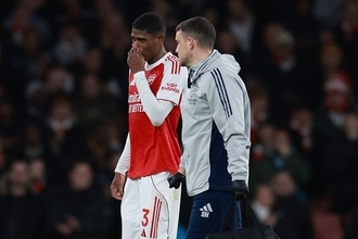 負傷続きのアーセナルに打撃　モスケラ離脱は「少なくとも6週間」、年末年始の出場は絶望か