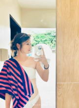 WEリーグ大宮 仲田歩夢がセブ島旅行を満喫　純白の水着姿やパラセーリングを楽しむオフショットを公開