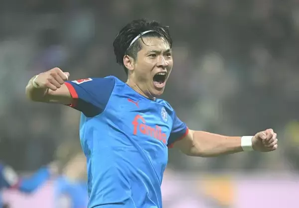 日本代表FW町野修斗が圧巻の2ゴールでブンデス二桁得点を達成！　値千金の勝ち越しゴールで降格圏に沈むキールを勝利に導く