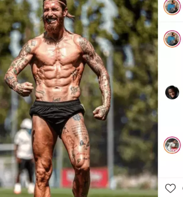 フィルターやめて!?　レアルの闘将が見せた“鋼のボディ”に仲間がツッコミ