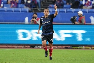 身体の強さで攻撃陣をけん引　横浜FMの前線で主軸となる男