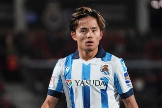 久保建英が“511分”無得点のソシエダの救世主に　スペインメディアは最高評価「本領を発揮した」