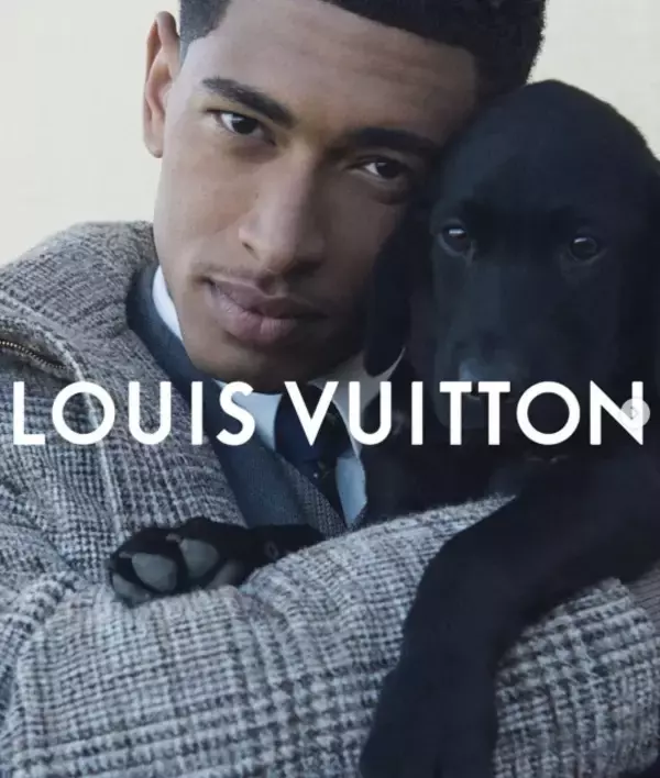 ジュード・ベリンガム、ルイ・ヴィトンの26春夏プレコレクションに登場　デュア・リパ婚約者とも共演