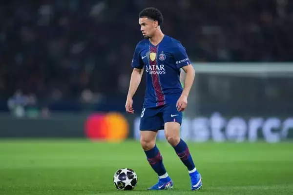 今季は右SBもこなして“チーム最多3721分間”の出場時間　PSGの中盤でポジション確保に苦しんだ若き逸材が見つけた道